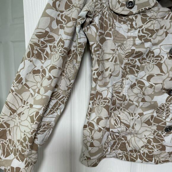 Addition by Chico's Women's Floral Button Front Jacket Size 1 - Picture 4 of 11